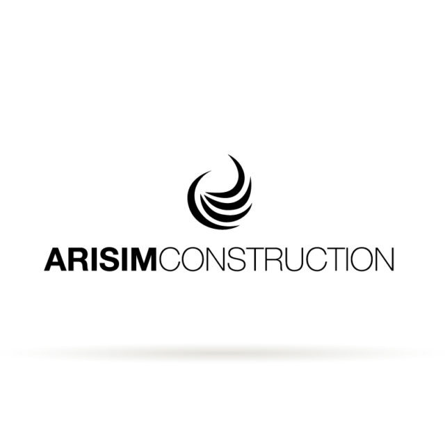 ARISIM-Construction logo design ARISIM Construction