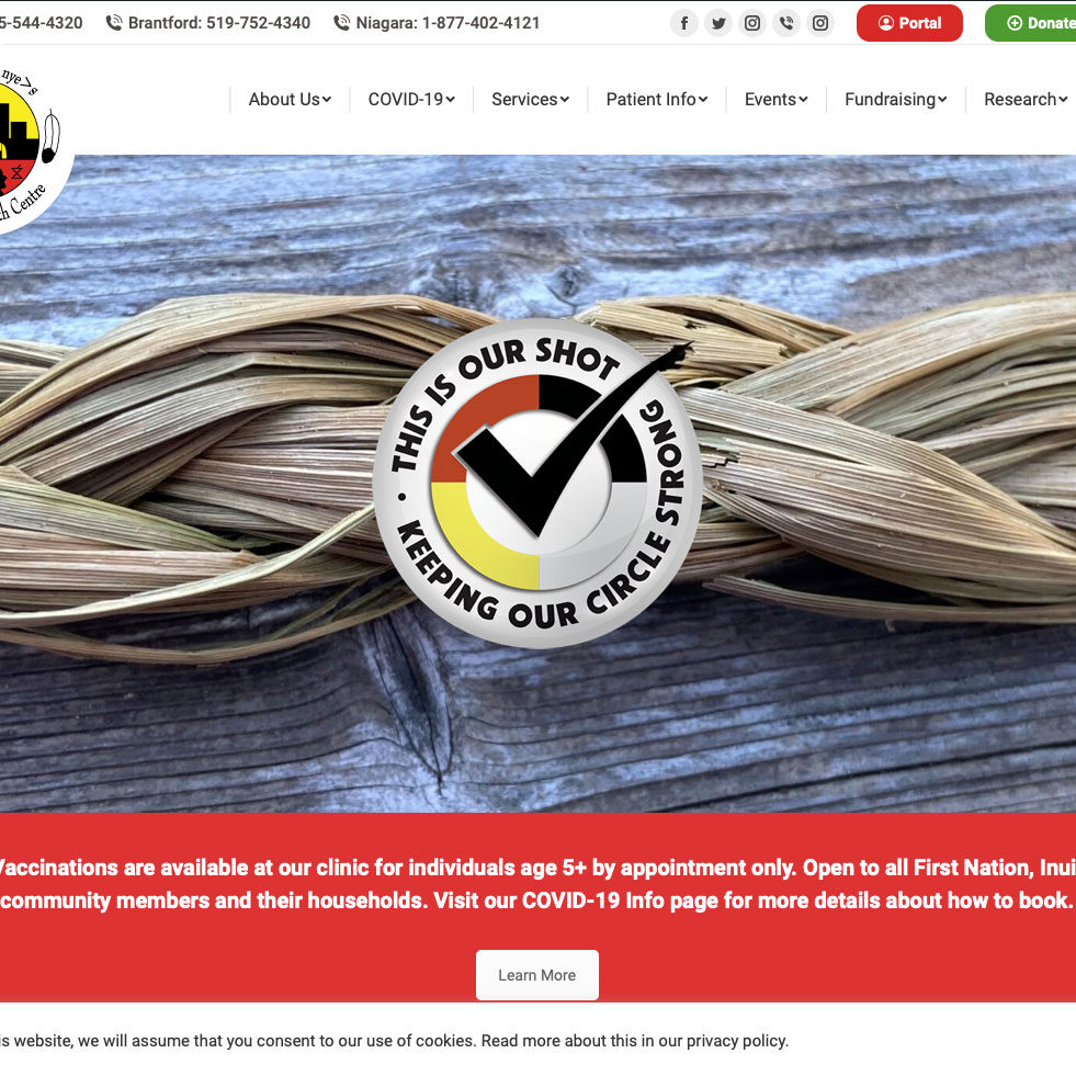 Web Design Hamilton Aboriginal-Health-Centre Web Design Hamilton aboriginal-health-centre