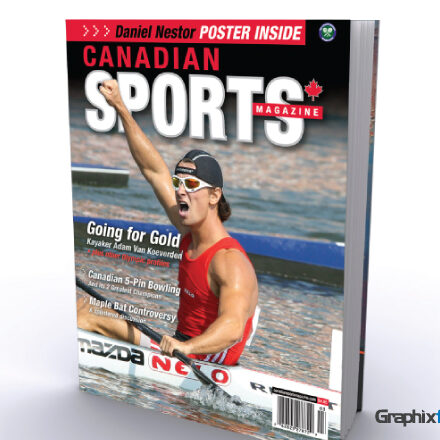 CanadianSportsMagazine_Aug08 graphic design Canadian Sports Magazine