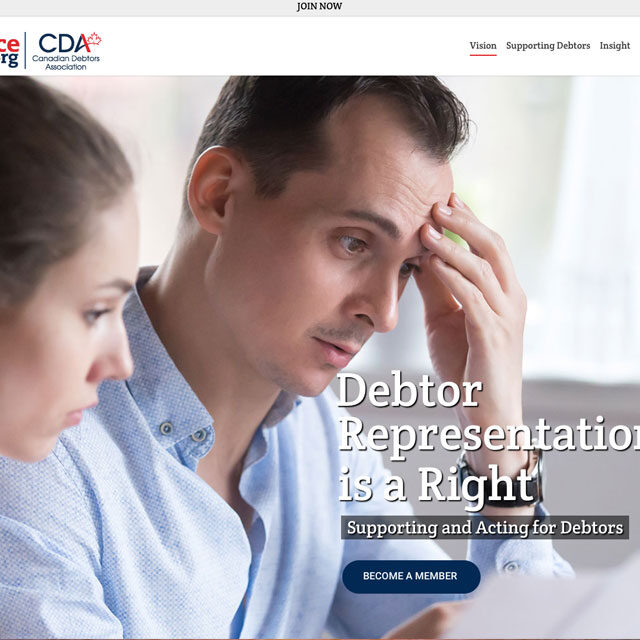web design hamilton for Debtors-Voice