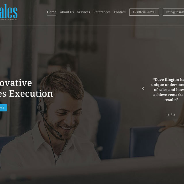 insales web design hamilton for insales