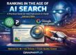 Illustration showing AI search platforms like ChatGPT and Google AI Overviews analyzing a website for SEO optimization in 2026.
