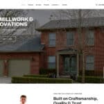 Custom website design created by GraphixFlo for Atlas Design Finishes featuring custom millwork, fine renovations, responsive web design and local SEO.