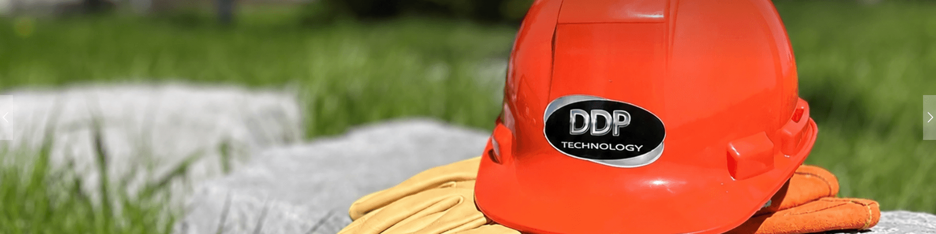 Custom WordPress website designed by GraphixFlo for DDP Technology featuring utility services, dry ice cleaning, inspections and industrial website design.